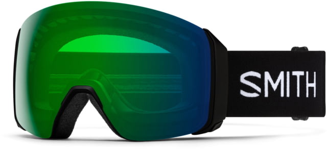Smith 4D Mag XL Goggle MAG Series Black ChromaPop Everyday Green Mirror Lens - Smith