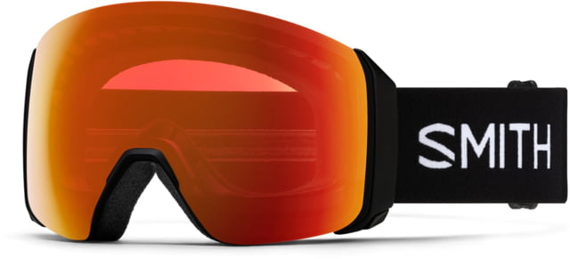 Smith 4D Mag XL Goggle MAG Series Black ChromaPop Everyday Red Mirror Lens