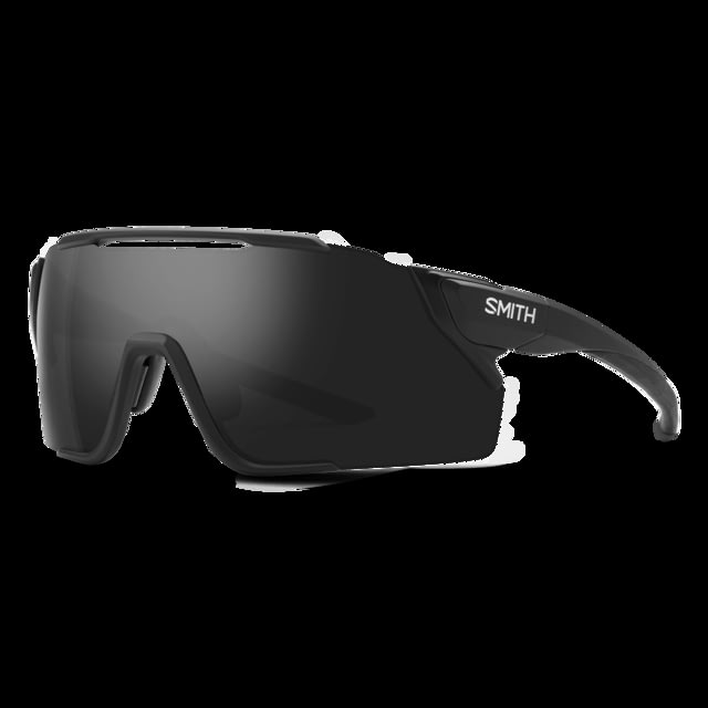 Smith Attack MAG MTB Sunglasses Matte Black Frame ChromaPop Black Lens - Smith