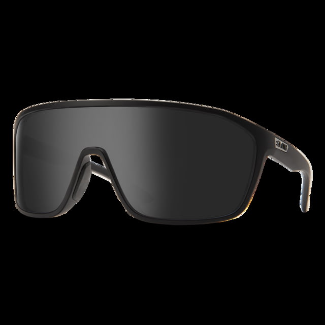 Smith Boomtown Sunglasses Matte Black Frame ChromaPop Black Lens - Smith