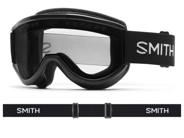 Smith Cariboo OTG Snow Goggles Black Clear Lens - Smith