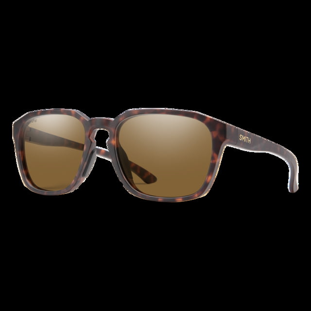 Smith Contour Sunglasses Matte Tortoise Frame ChromaPop Polarized Brown Lens - Smith