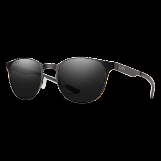 Smith Eastbank Metal Sunglasses Matte Black Frame ChromaPop Polarized Black Lens - Smith