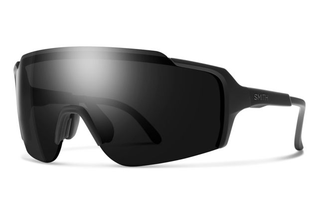 Smith Flywheel Sunglasses Matte Black Frame ChromaPop Black Lens - Smith