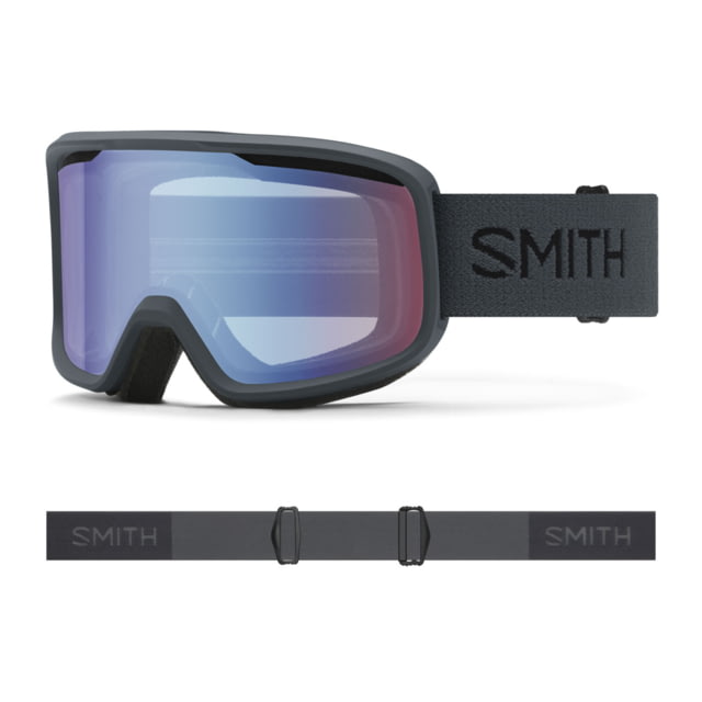 Smith Frontier Goggles Blue Sensor Mirror Lens Slate - Smith