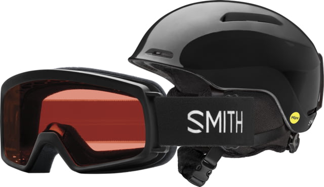 Smith Glide Jr. MIPS/Rascal Combo Helmet Black Youth Extra Small - Smith