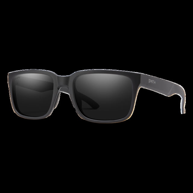 Smith Headliner Sunglasses Matte Black Frame ChromaPop Polarized Black Lens - Smith