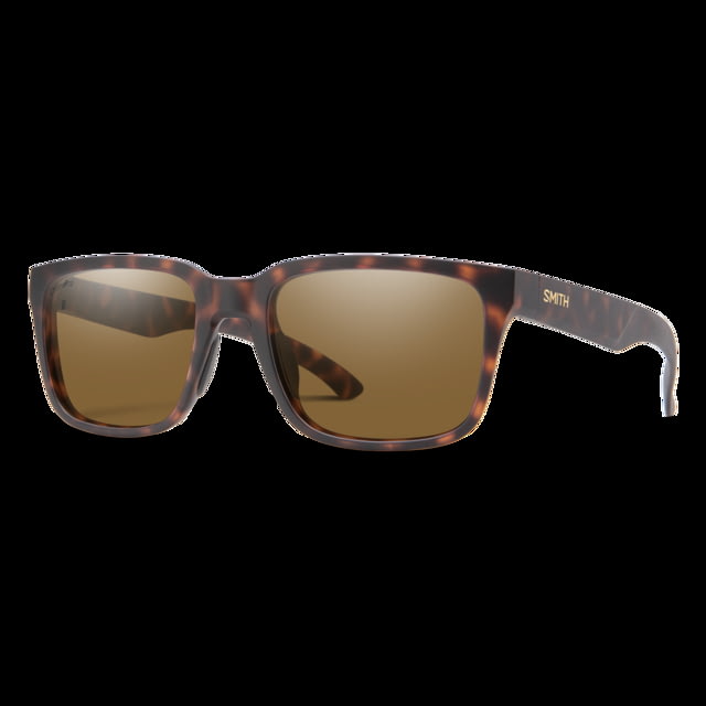 Smith Headliner Sunglasses Matte Tortoise Frame ChromaPop Polarized Brown Lens - Smith