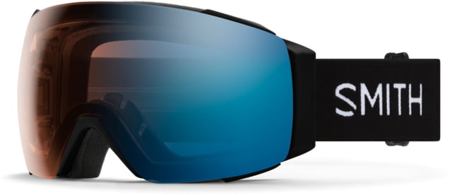 Smith I/O Mag Goggle MAG Series Black ChromaPop Pro Photochromic Blue Mirror Lens - Smith