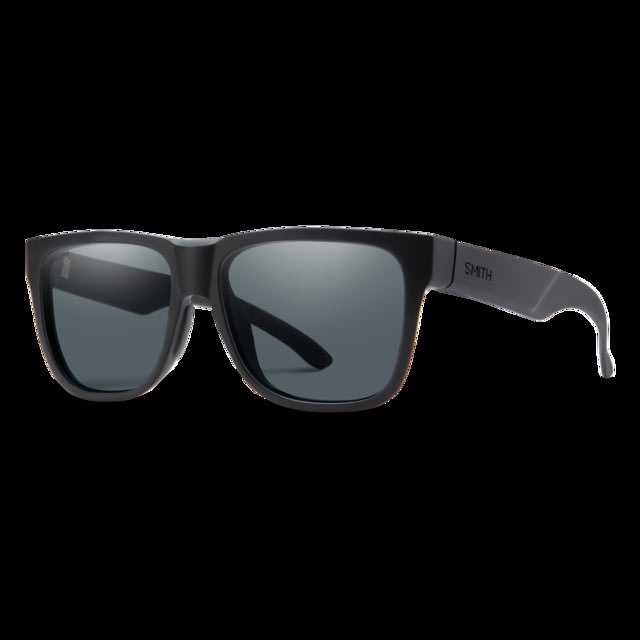 Smith Lowdown 2 Core Sunglasses Matte Black Frame Polarized Gray Lens - Smith