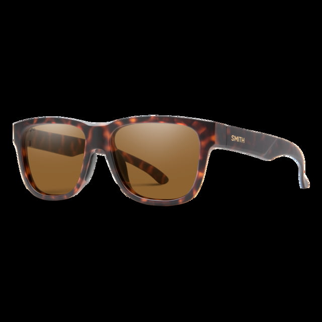 Smith Lowdown Slim 2 Sunglasses Matte Tortoise Frame ChromaPop Polarized Brown Lens - Smith