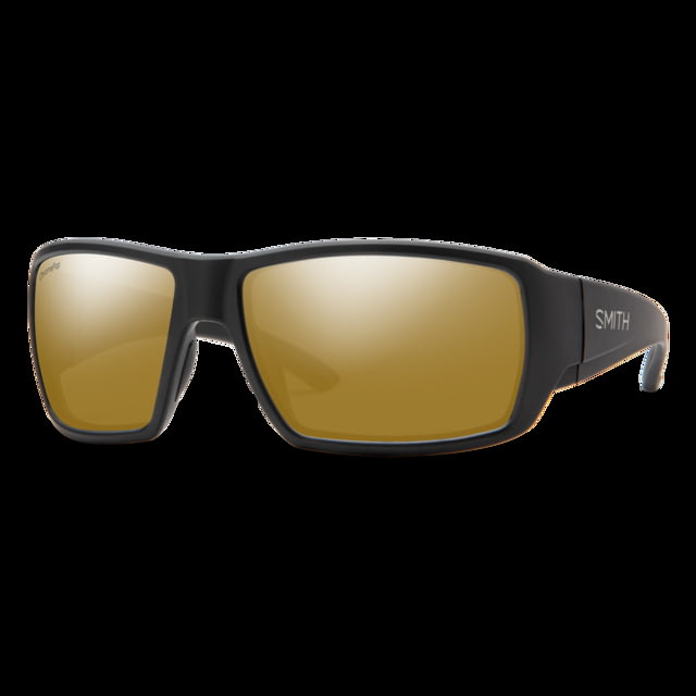 Smith Operator's Choice Elite Sunglasses Matte Black Frame ChromaPop+ Elite Polarized Bronze Mirror Lens - Smith