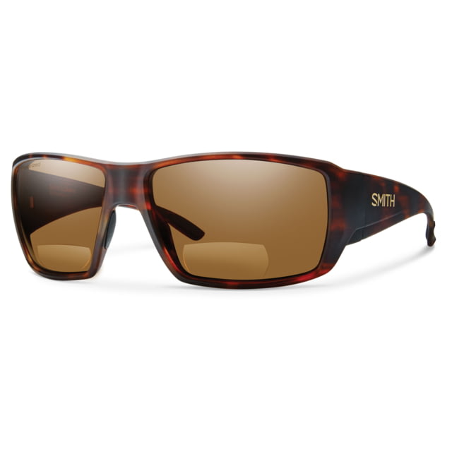 Smith Optics Guide's Choice Bifocals Sunglasses Matte Havana Frame Polarized Brown 2.50 Lens - Smith Optics