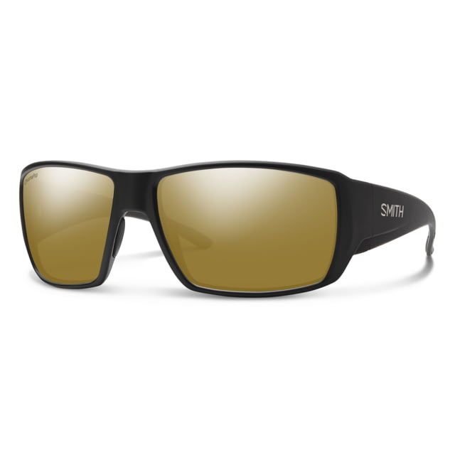 Smith Optics Guides Choice Sunglasses Matte Black Frame Polarized Bronze Lens - Smith Optics
