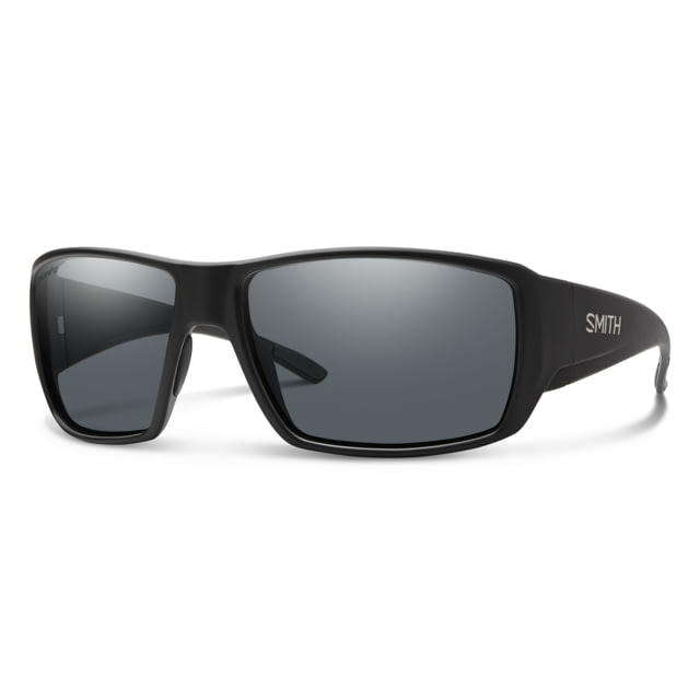 Smith Optics Guides Choice Sunglasses Matte Black Frame Polarized Gray Lens - Smith Optics