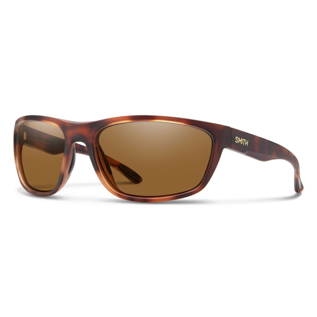 Smith Optics Redding Sunglasses Matte Tortoise Frame Polarized Brown Lens - Smith Optics