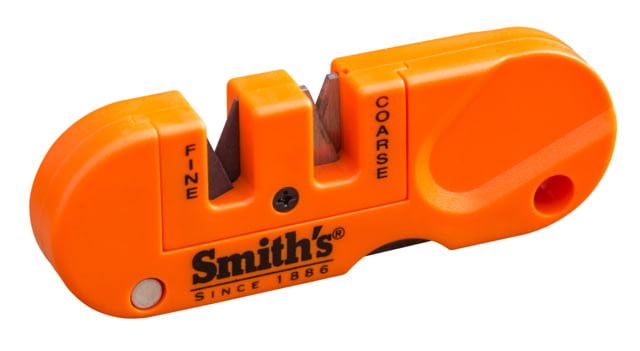 Smith's Pocket Pal Knife Sharpener-Hunter Orange-12-Piece Bucket