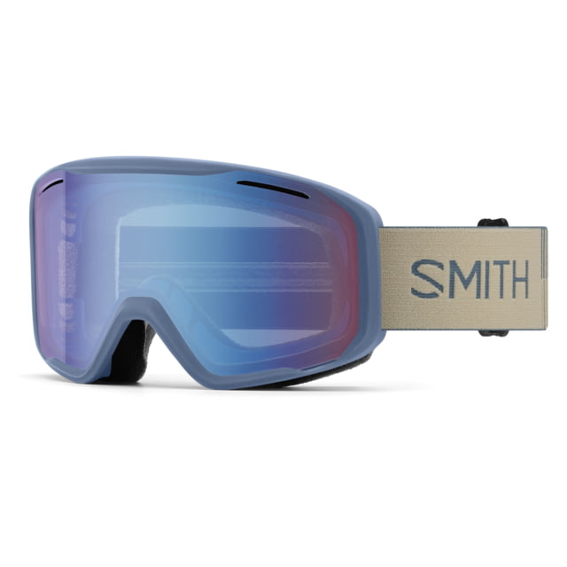 Smith Blazer Snow Goggle Granite Blue Frame Blue Sensor Mirror Lens