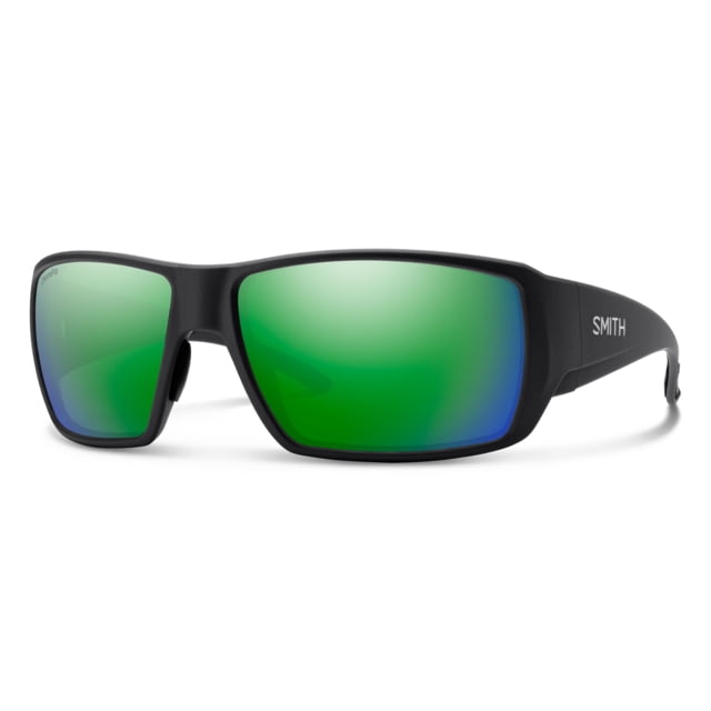 Smith Guide's Choice XL SunglassesMatte Black Green Mirror One Size - Smith
