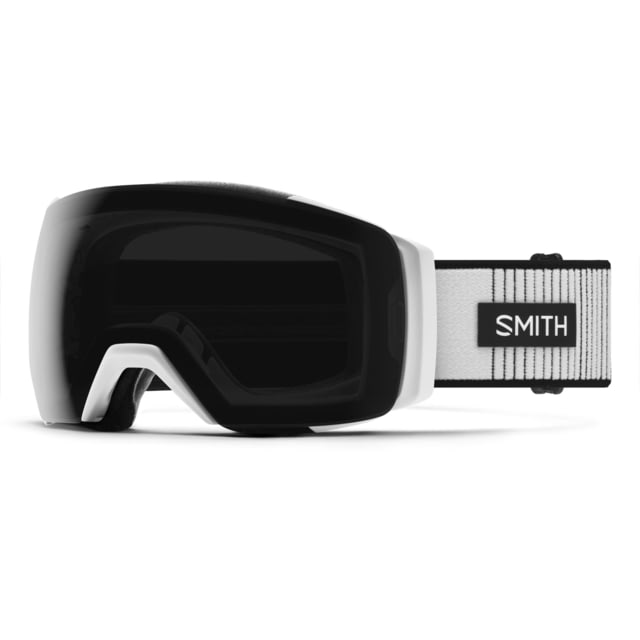 Smith I/O Mag XL Snow Goggle White Fade Out Frame ChromaPop Sun Black Lens - Smith