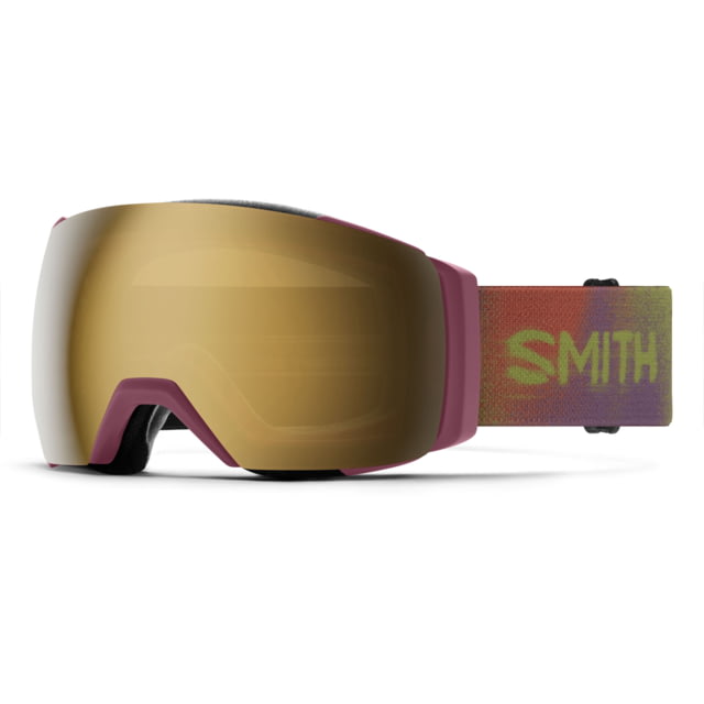 Smith I/O Mag XL Snow Goggle Sprayer Frame ChromaPop Sun Black Gold Mirror Lens - Smith Optics