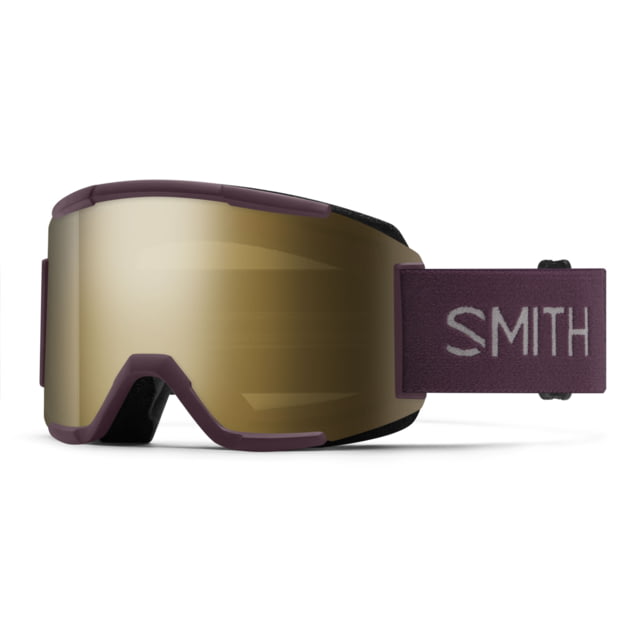 Smith Squad Snow Goggle Mystic Frame ChromaPop Sun Black Gold Mirror Lens