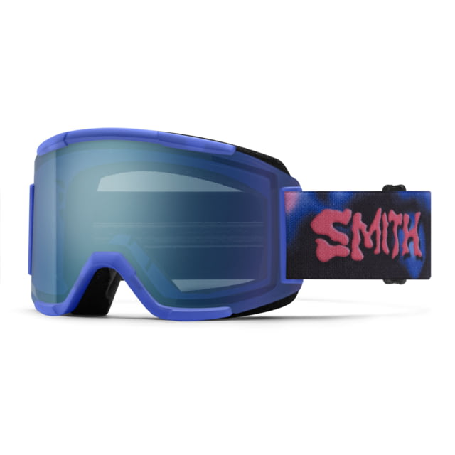 Smith Squad Snow Goggle Supernova Vibes Frame ChromaPop Everyday Blue Mirror Lens - Smith