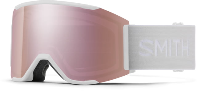 Smith Squad Mag Goggle ChromaPop Everyday Rose Gold Mirror White Vapor - Smith