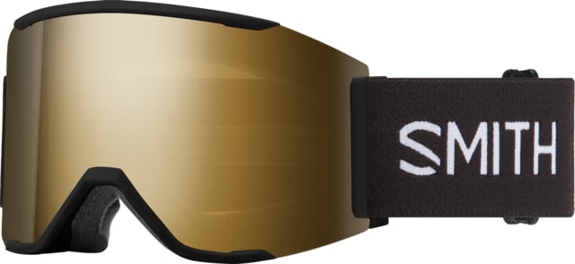 Smith Squad Mag Goggle ChromaPop Sun Black Gold Mirror Black - Smith