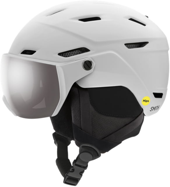 Smith Survey MIPS Helmet Matte White/ChromaPop Sun Platinum Mirror Small - Smith