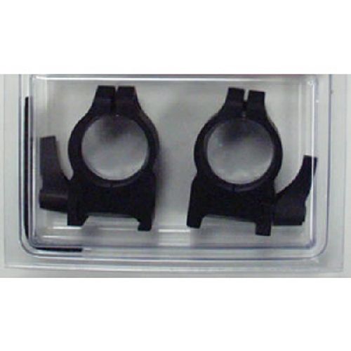 Smith & Wesson 1in Quick Detach Scope Rings Matte - 19220 - Smith & Wesson