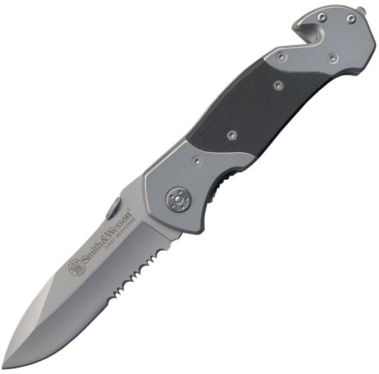 Smith & Wesson Smith & Wesson 1st Response Stainless & G10 Handle ComboEdge - $41.99 at Optics Planet