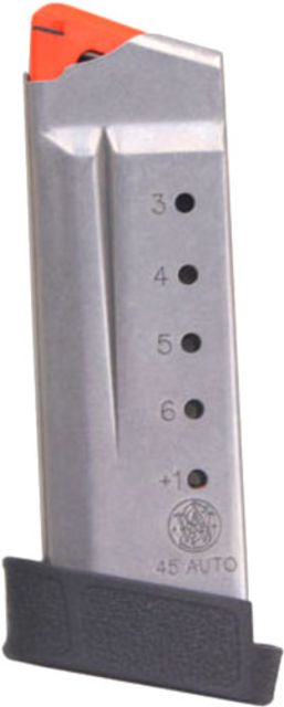 th & Wesson S&W M&P Shield 45 Automatic Colt Pistol ACP 7 Rd Black Ammo