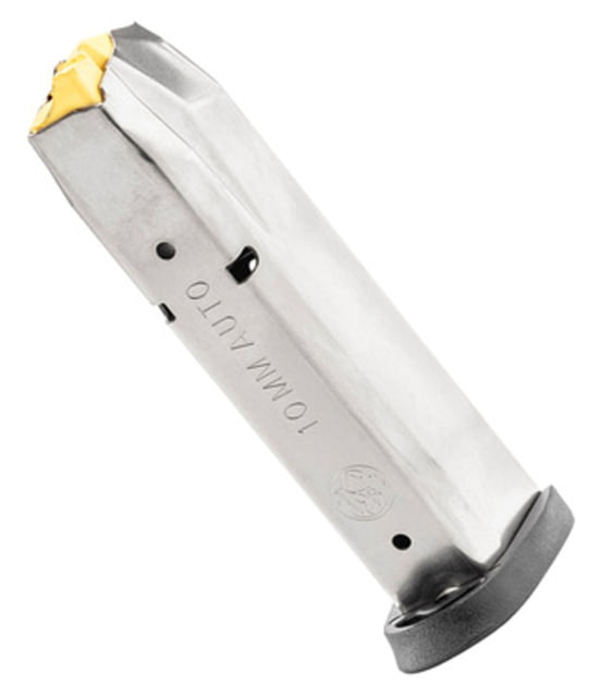 th & Wesson M2.0 10mm Auto 15 Round Pistol Magazine Silver 1 Pack 15RD Ammo