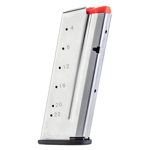 th & Wesson M&P 5.7x28mm 22 Round Pistol Magazine Silver 1 Pack 22RD Ammo