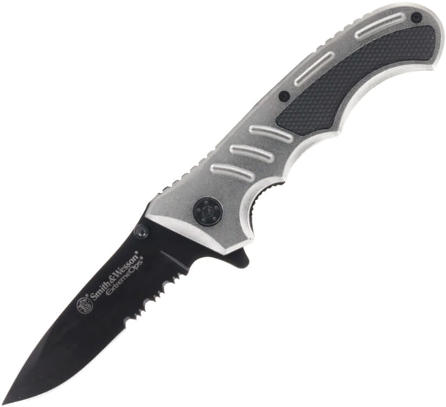 Smith & Wesson Extreme Ops Linerlock Gray SW - Smith & Wesson