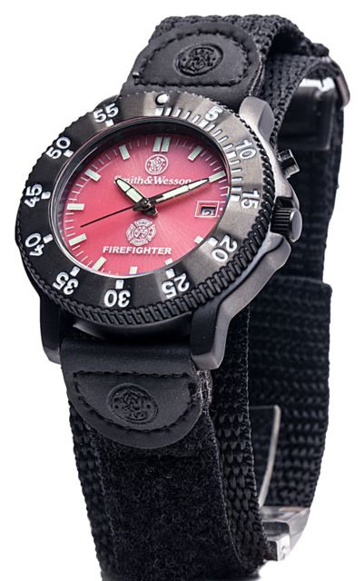 Smith & Wesson Fire Fighter Watch - Back Glow
