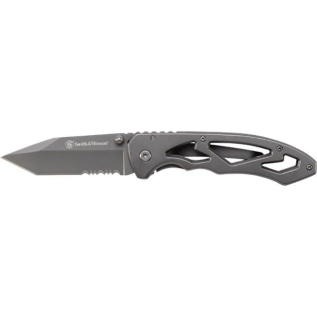 Smith & Wesson Frame Lock Drop Point Folding Knife - Smith & Wesson