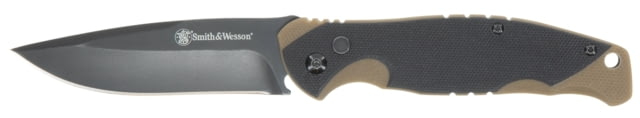 Smith & Wesson Freelancer Folding Knife 3.5in 8Cr13MoV Stainless Steel Blade 4.6in G10 Handle - Smith & Wesson