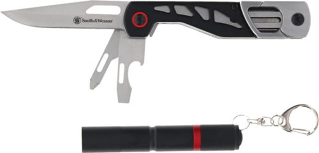 Smith & Wesson Knife Multitool Knife & Light Combo Blk Promo Q3 25' - Smith & Wesson