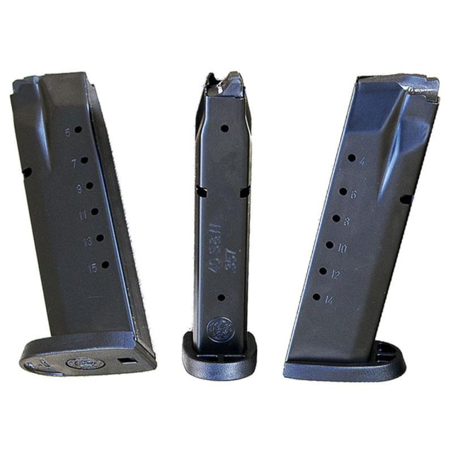 th & Wesson Law Enforcement Officer Buy Back Smith & Wesson M&P 40 LE Used Factory Magazine .40 S&W/.357 Sig 15/rd Ammo