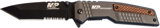 Smith & Wesson M&P BodygUArd Folding Knives 3.625 in 8Cr13MoV Stainless Steel Aluminum - Smith & Wesson