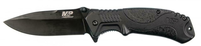 Smith & Wesson M&P M2.0 Ultra Glide Folding Knives 3.5 in 8Cr13MoV Stainless Steel Drop Point Drop Point Textured Nylon with Soft Rubber Inserts - Smith & Wesson