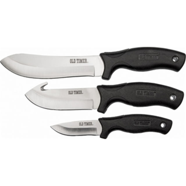 Smith & Wesson Ot Hunt Pack W/blk Sheath Fixed Blade Knives Stainless Steel Black - Smith & Wesson