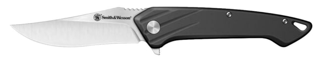 Smith & Wesson OPS Recurve Assisted Opening Folding Knife 3in Stainless Steel Drop Point Polymer