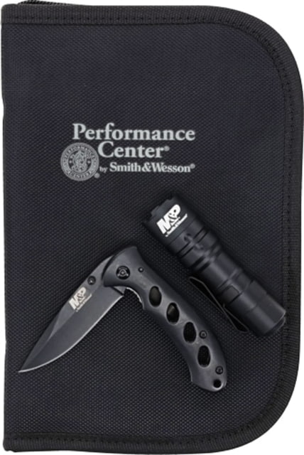 Smith & Wesson EDC PC Kit Case Folding Knife And Flashlight - Smith & Wesson