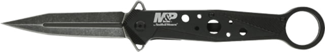 Smith & Wesson S&w Knife M&p Clip Folder W/ Finger Hole & Clip Promo Q4 - Smith & Wesson