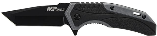 Smith & Wesson Smith & Wesson Shield Spring Assist Folding Knife 2.8in 8Cr13MoV Stainless Steel Blade Rubberized Handle Black - $37.99 at Optics Planet