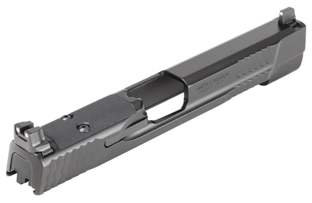 Smith & Wesson Slide Assembly Black Optic Ready/Serrated Slide - Smith & Wesson
