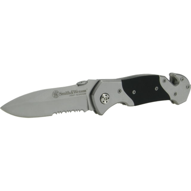 Smith & Wesson First Response Folding Knife 3.3 in Serrated Drop Point Blade